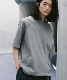 WYM LIDNM | CURVED SEAM VINTAGE WASHED TEE(Tシャツ/カットソー)