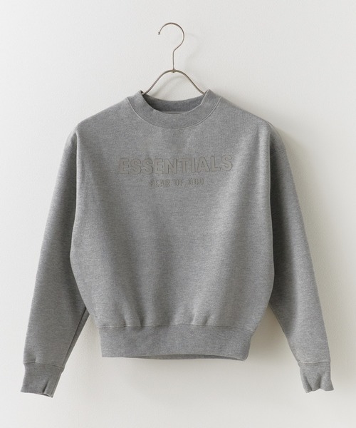 FOG ESSENTIALS(エフオージーエッセンシャルズ)の「FOG ESSENTIALS/エッセンシャルズ 21SSKIDS FRT CRW SWT スウェット 夏物 夏服(スウェット・キッズ・ダークベージュ/ブラウン/モスグリーン/クリーム/ライトベージュ/ブラック・M/S/XS)」の5枚目の写真