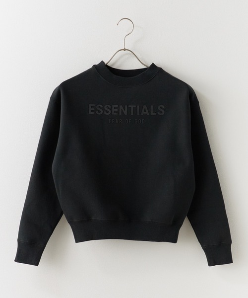 FOG ESSENTIALS(エフオージーエッセンシャルズ)の「FOG ESSENTIALS/エッセンシャルズ 21SSKIDS FRT CRW SWT スウェット 夏物 夏服(スウェット・キッズ・ダークベージュ/ブラウン/モスグリーン/クリーム/ライトベージュ/ブラック・M/S/XS)」の1枚目の写真