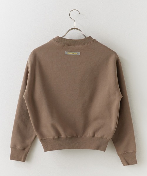 FOG ESSENTIALS(エフオージーエッセンシャルズ)の「FOG ESSENTIALS/エッセンシャルズ 21SSKIDS FRT CRW SWT スウェット 夏物 夏服(スウェット・キッズ・ダークベージュ/ブラウン/モスグリーン/クリーム/ライトベージュ/ブラック・M/S/XS)」の8枚目の写真