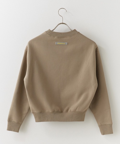 FOG ESSENTIALS(エフオージーエッセンシャルズ)の「FOG ESSENTIALS/エッセンシャルズ 21SSKIDS FRT CRW SWT スウェット 夏物 夏服(スウェット・キッズ・ダークベージュ/ブラウン/モスグリーン/クリーム/ライトベージュ/ブラック・M/S/XS)」の9枚目の写真