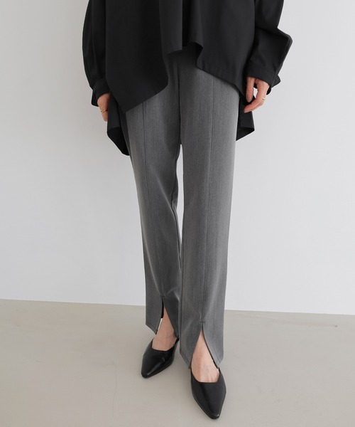 セール】スリットストレートパンツ（その他パンツ）｜evernavy（エバー