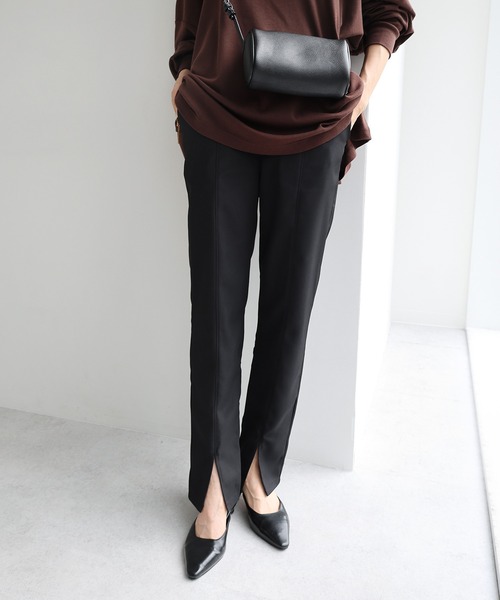 セール】スリットストレートパンツ（その他パンツ）｜evernavy（エバー