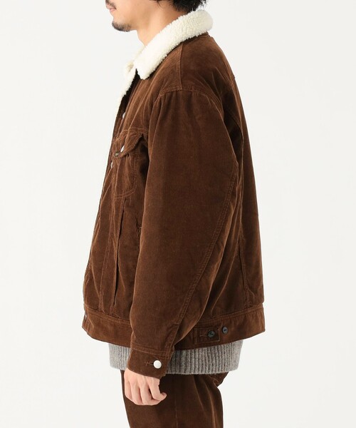 Lee（リー）の「【別注】Lee / コーデュロイ ストームライダー（ブルゾン・メンズ・ブラウン・XL/L/M/S）」の8枚目の写真