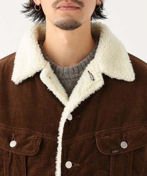 Lee（リー）の「【別注】Lee / コーデュロイ ストームライダー（ブルゾン・メンズ・ブラウン・XL/L/M/S）」の10枚目の写真