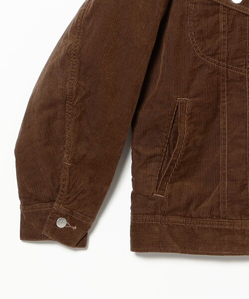 Lee（リー）の「【別注】Lee / コーデュロイ ストームライダー（ブルゾン・メンズ・ブラウン・XL/L/M/S）」の17枚目の写真