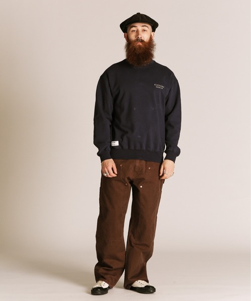 Schott(ショット)の「Schott/ショット/ADVERTISEMENT DRAGON CREW SWEAT/アドバタイズメント ドラゴン クルースウェット(スウェット・メンズ・ネイビー/ブルーグレー/ブラック・L/M/2XL/XL)」の18枚目の写真