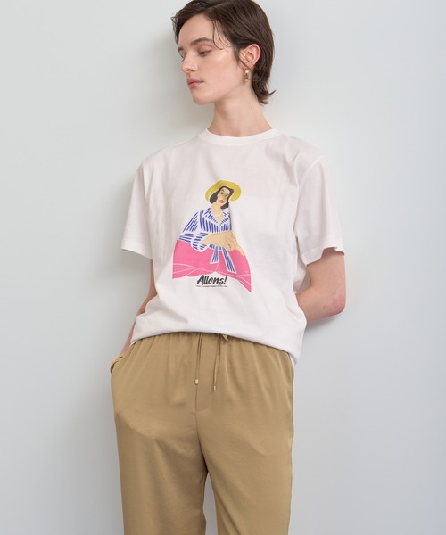 tシャツ 「AZUSA IIDA」 コラボレーションTシャツ (HOUSE OF LOTUS) レディース ハウスオブロータス HOUSE OF LOTUS AZUSA IIDA