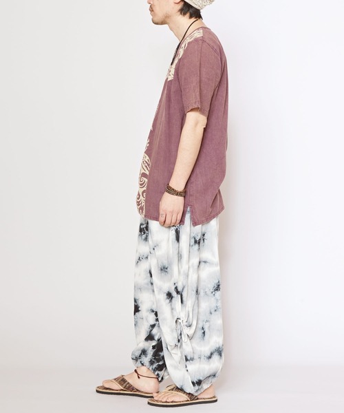 チャイハネ(チャイハネ)の「【チャイハネ】タビタイMEN'Sサルエルパンツ(その他パンツ・メンズ・グリーン/レッド/ホワイト・FREE)」の8枚目の写真