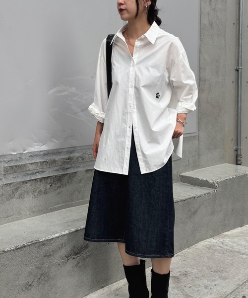 COLONY 2139(コロニートゥーワンスリーナイン)の「ハーフデニムパンツ(デニムパンツ・レディース・ネイビー/ブラック/ブルー・SMALL/MEDIUM/LARGE)」の3枚目の写真