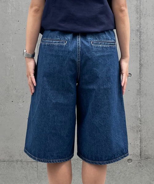 COLONY 2139(コロニートゥーワンスリーナイン)の「ハーフデニムパンツ(デニムパンツ・レディース・ネイビー/ブラック/ブルー・SMALL/MEDIUM/LARGE)」の9枚目の写真