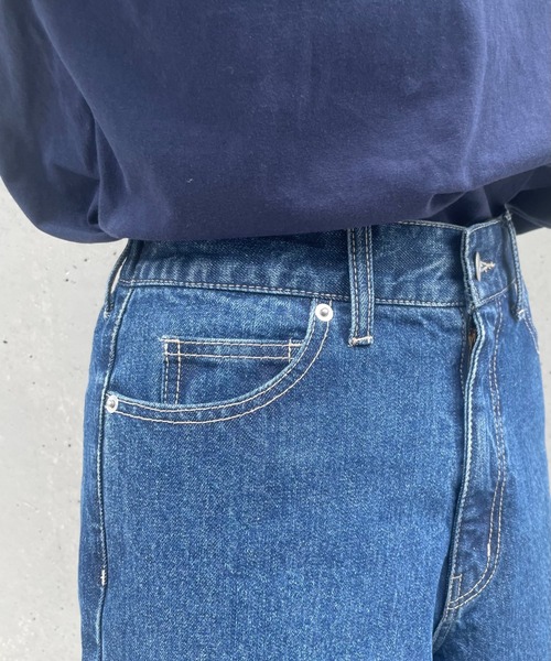 COLONY 2139(コロニートゥーワンスリーナイン)の「ハーフデニムパンツ(デニムパンツ・レディース・ネイビー/ブラック/ブルー・SMALL/MEDIUM/LARGE)」の4枚目の写真