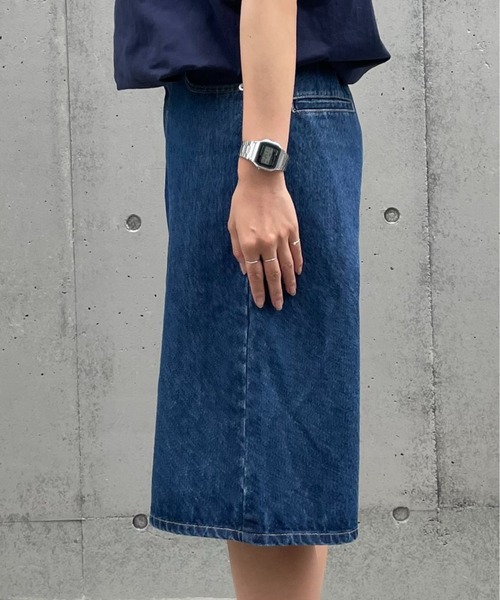 COLONY 2139(コロニートゥーワンスリーナイン)の「ハーフデニムパンツ(デニムパンツ・レディース・ネイビー/ブラック/ブルー・SMALL/MEDIUM/LARGE)」の10枚目の写真