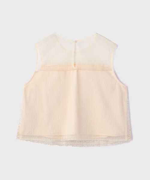 GRACE CONTINENTAL(グレースコンチネンタル)の「ビーズ刺繍トップ(Tシャツ/カットソー・レディース・ベージュ/ブラック・36)」の11枚目の写真