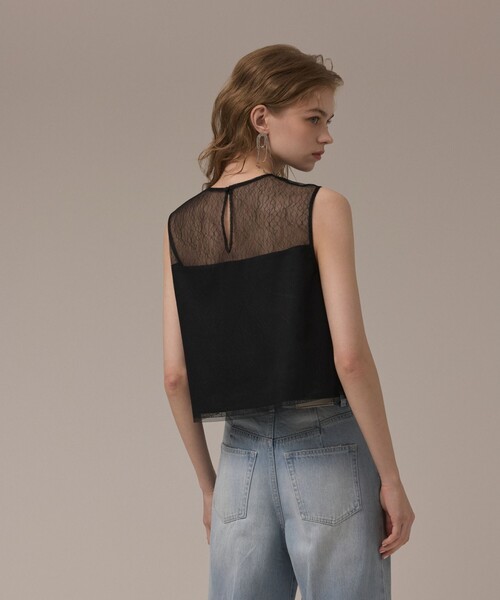 グレースコンチネンタル（GRACE CONTINENTAL）/ビーズ刺繍トップ ビーズ刺繍トップ（Tシャツ/カットソー）｜GRACE CONTINENTAL