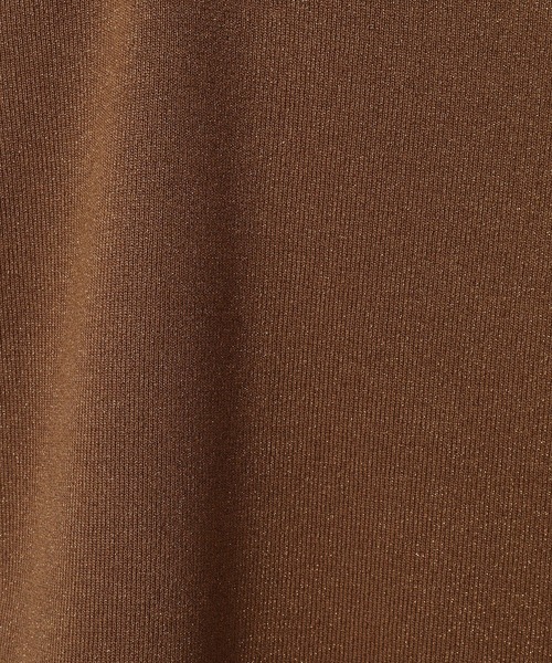 AMERICAN HOLIC（アメリカンホリック）の「ラメニットタンクトップ（タンクトップ・レディース・サックスブルー/ブラック/ブラウン/ライトベージュ・L/M）」の10枚目の写真