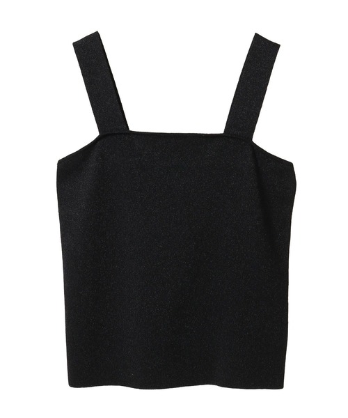 AMERICAN HOLIC（アメリカンホリック）の「ラメニットタンクトップ（タンクトップ・レディース・サックスブルー/ブラック/ブラウン/ライトベージュ・L/M）」の13枚目の写真