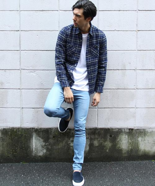 BEAUTY&YOUTH UNITED ARROWS(ビューティーアンドユースユナイテッドアローズ)の「【WEB限定】by ∴ 7オンス デニム ジェギンス(デニムパンツ・メンズ・ネイビー/コバルトブルー・LARGE/MEDIUM/SMALL)」の9枚目の写真