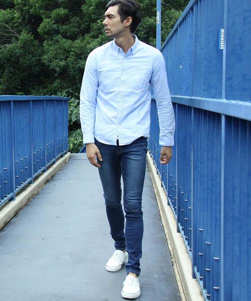 BEAUTY&YOUTH UNITED ARROWS(ビューティーアンドユースユナイテッドアローズ)の「【WEB限定】by ∴ 7オンス デニム ジェギンス(デニムパンツ・メンズ・ネイビー/コバルトブルー・LARGE/MEDIUM/SMALL)」の12枚目の写真