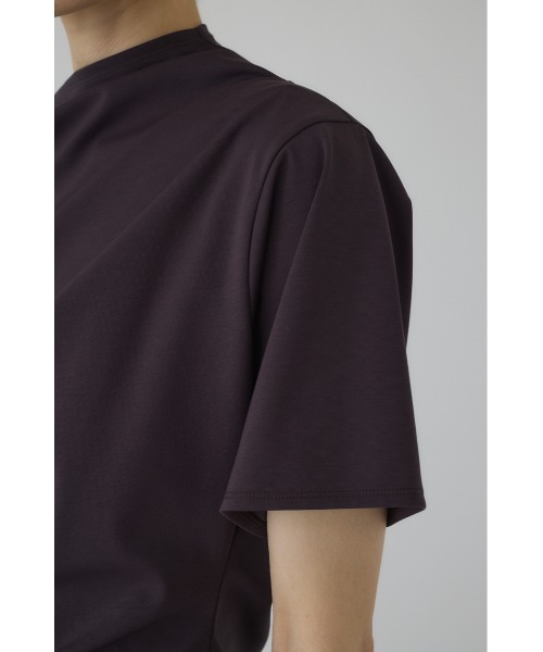 Asymmetry tuck cut tops アシンメトリータックカットトップス