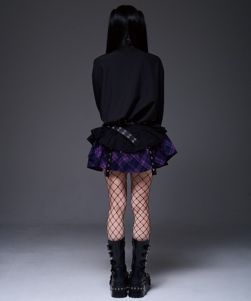 TRAVAS TOKYO/トラバス トーキョー』ベルト付きティアードフリル