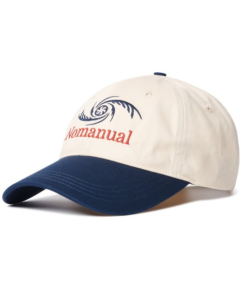 NOMANUAL（NOMANUAL）の「「NOMANUAL /ノーマニュアル」STORM BALL CAP（キャップ・メンズ・チャコール/ネイビー・FREE）」の2枚目の写真