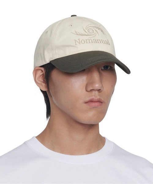 NOMANUAL（NOMANUAL）の「「NOMANUAL /ノーマニュアル」STORM BALL CAP（キャップ・メンズ・チャコール/ネイビー・FREE）」の10枚目の写真