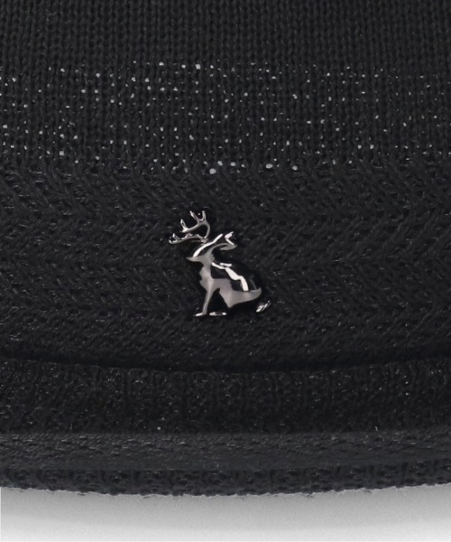 arth（アース）の「arth  TM Short Brim Fedora / アース（ハット・メンズ・ブラック/グレー・60cm/58cm）」の9枚目の写真