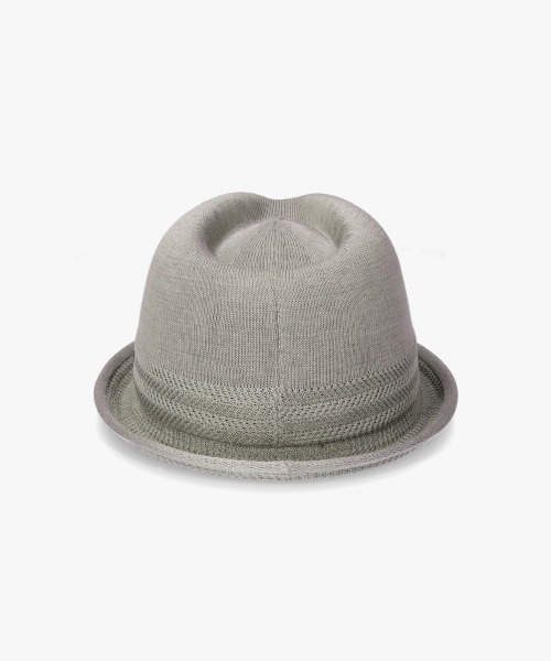 arth（アース）の「arth  TM Short Brim Fedora / アース（ハット・メンズ・ブラック/グレー・60cm/58cm）」の19枚目の写真