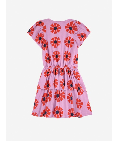 BOBO CHOSES（ボボショーズ）の「Kaleidoscope all over dress（ワンピース・キッズ・パープル・4-5YEAR/6-7YEAR/2-3YEAR/8-9y/10-11y/12-13y）」の5枚目の写真