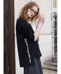 COEL ニット・セーター レディース コエル 中古　古着 COEL（コエル）の「パット付きラインニット（ニット/セーター