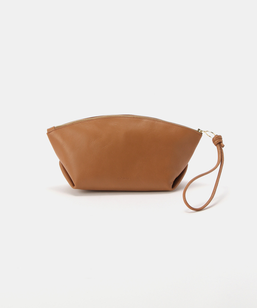 AP STUDIO（エーピーストゥディオ）の「【DAWN/ダン】DEERSKIN CLUTCH BAG（クラッチバッグ・レディース・キャメル・FREE）」の4枚目の写真