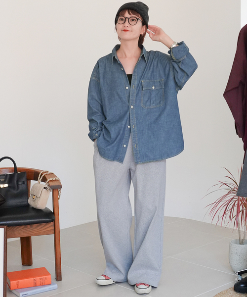 Levi's/リーバイス 別注SMU LS ZANDT CROPPED SHIRT（シャツ/ブラウス