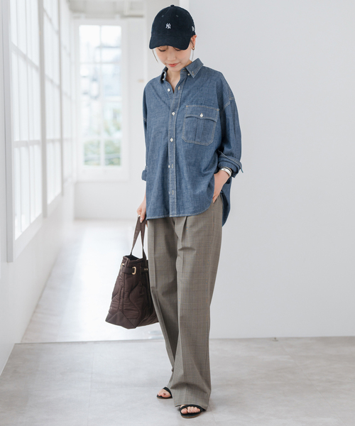 Levi's/リーバイス 別注SMU LS ZANDT CROPPED SHIRT（シャツ