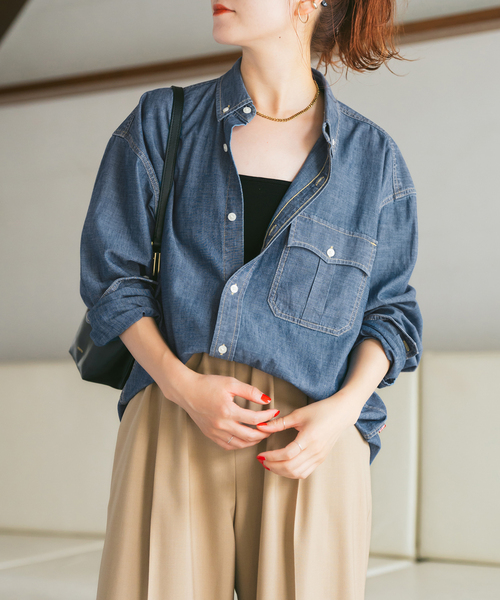 Levi’s 別注SMU LS ZANDT CROPPED SHIRT Levi's/リーバイス 別注SMU LS ZANDT CROPPED SHIRT（シャツ/ブラウス