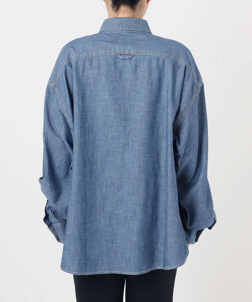 セール】Levi's/リーバイス 別注SMU LS ZANDT CROPPED SHIRT（シャツ