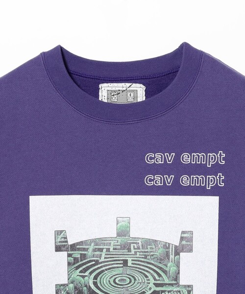 C.E（シーイー）の「C.E / SCMCTY LOOSE CREW NECK（スウェット・メンズ・パープル・X-LARGE/LARGE/MEDIUM）」の10枚目の写真