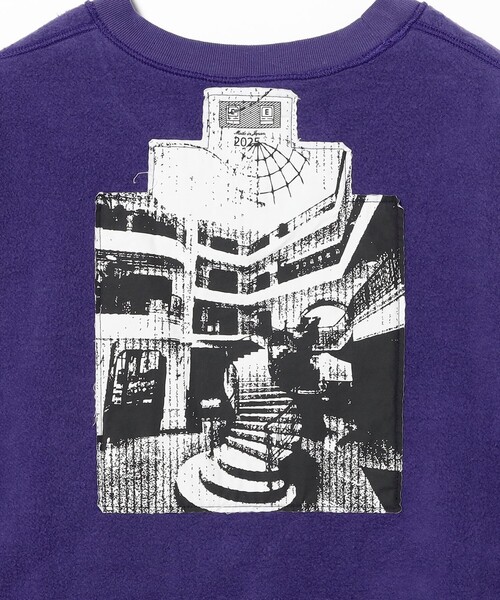 C.E（シーイー）の「C.E / SCMCTY LOOSE CREW NECK（スウェット・メンズ・パープル・X-LARGE/LARGE/MEDIUM）」の7枚目の写真