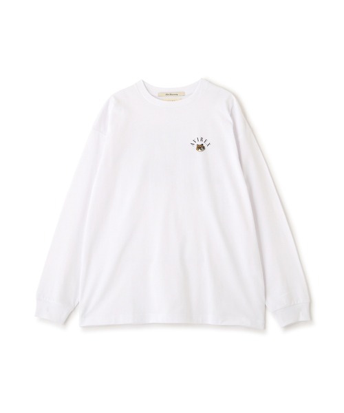 AVIREX（アヴィレックス）の「FLYING TIGERS T-SHIRT/フライングタイガーTシャツ（Tシャツ/カットソー・レディース・ブラック/ホワイト・F）」の18枚目の写真