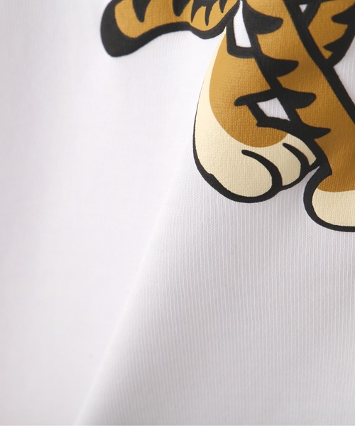 AVIREX（アヴィレックス）の「FLYING TIGERS T-SHIRT/フライングタイガーTシャツ（Tシャツ/カットソー・レディース・ブラック/ホワイト・F）」の20枚目の写真