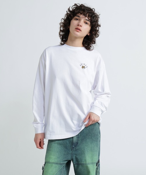 AVIREX（アヴィレックス）の「FLYING TIGERS T-SHIRT/フライングタイガーTシャツ（Tシャツ/カットソー・レディース・ブラック/ホワイト・F）」の9枚目の写真