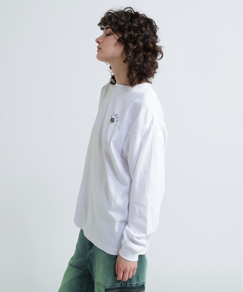 AVIREX（アヴィレックス）の「FLYING TIGERS T-SHIRT/フライングタイガーTシャツ（Tシャツ/カットソー・レディース・ブラック/ホワイト・F）」の12枚目の写真