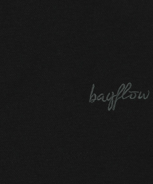 BAYFLOW（ベイフロー）の「【吸水速乾】ドライ鹿の子Tシャツ（Tシャツ/カットソー・メンズ・ブラック/オフホワイト/ブラウン・MEDIUM/LARGE）」の14枚目の写真