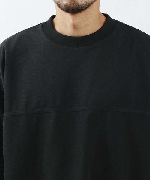 BAYFLOW（ベイフロー）の「【吸水速乾】ドライ鹿の子Tシャツ（Tシャツ/カットソー・メンズ・ブラック/オフホワイト/ブラウン・MEDIUM/LARGE）」の10枚目の写真