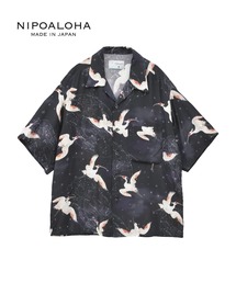 NIPOALOHA(j|An)́yNIPOALOHAz"-TOKI" SHORT SLEEVE SHIRT(Vc/uEX)