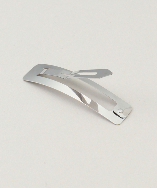 U by SPICK&SPAN(ユーバイスピックアンドスパン)の「スクエアヘアピン2set(その他ヘアアクセサリー・レディース・ゴールド/シルバー・FREE)」の4枚目の写真