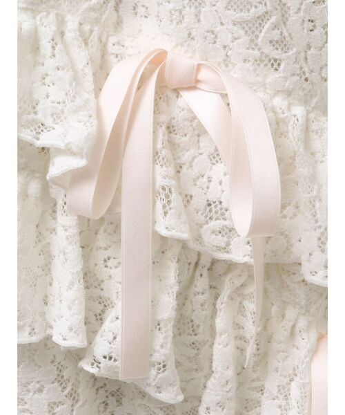 merry jenny（メリージェニー）の「シュガーフリルカボチャパンツ（その他パンツ・レディース・ブラック/アイボリー・FREE）」の5枚目の写真