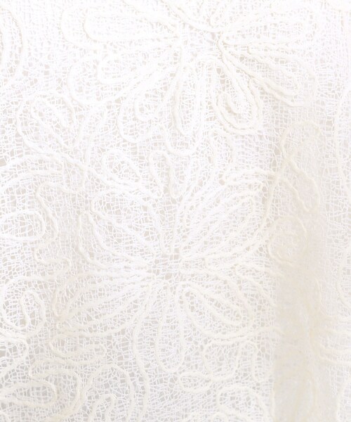 DRESKIP(ドレスキップ)の「【2点セット】刺繍レーストップス(その他トップス・レディース・ブラウン系その他/ブラック/アイボリー・04/03/02/01)」の10枚目の写真