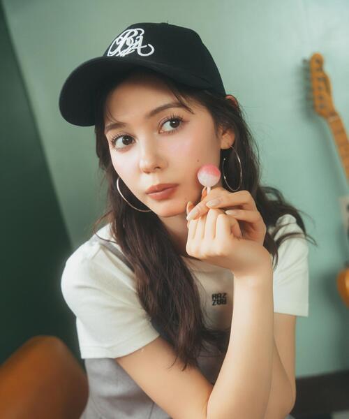 REDYAZEL（レディアゼル）の「オリジナルロゴ刺繍キャップ（キャスケット・レディース・ブラック/ホワイト/ブラウン・FREE）」の18枚目の写真