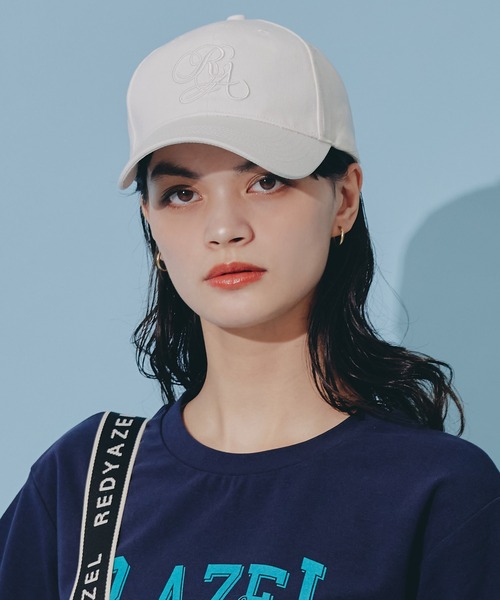 REDYAZEL（レディアゼル）の「オリジナルロゴ刺繍キャップ（キャスケット・レディース・ブラック/ホワイト/ブラウン・FREE）」の2枚目の写真